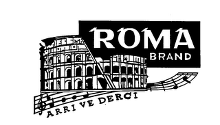 ROMA BRAND ARRIVE DERCI logo