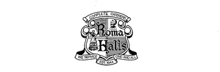 ROMA HALLS INTERNATIONAL CATERERS logo
