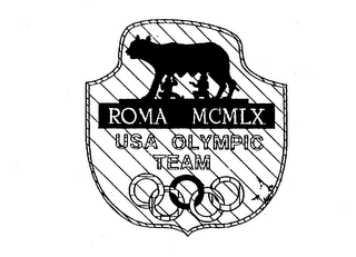 ROMA MCMLX USA OLYMPIC TEAM logo