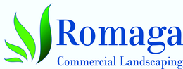 ROMAGA COMMERCIAL LANDSCAPING logo