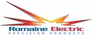 ROMAINE ELECTRIC PRECISION PRODUCTS logo