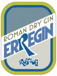 ROMAN DRY GIN ERREGIN ROSCIOLI logo