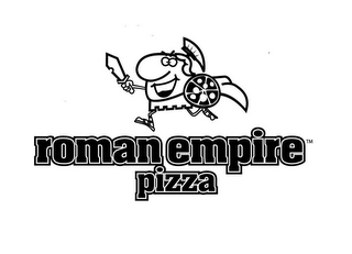 ROMAN EMPIRE PIZZA logo
