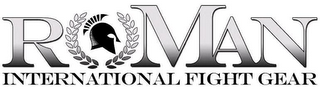 ROMAN INTERNATIONAL FIGHT GEAR logo