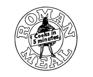 ROMAN MEAL COOKS IN 5 MINUTES logo