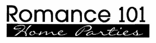 ROMANCE 101 HOME PARTIES logo
