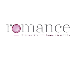 ROMANCE DISTINCTIVE HEIRLOOM DIAMONDS logo