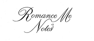 ROMANCE ME NOTES logo