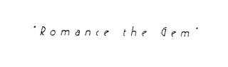 "ROMANCE THE GEM" logo