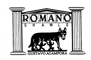 ROMANO SHAWLS GUSTAVO ACAMPORA logo