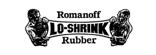 ROMANOFF LO-SHRINK RUBBER logo