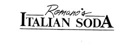 ROMANO'S ITALIAN SODA logo