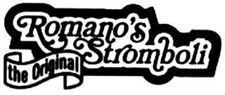 ROMANO'S STROMBOLI THE ORIGINAL logo