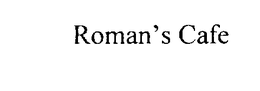 ROMAN'S CAFE logo