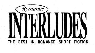 ROMANTIC INTERLUDES THE BEST IN ROMANCE SHORT FICTION logo