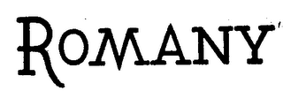 ROMANY logo