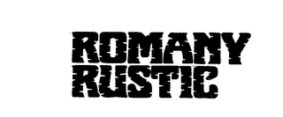 ROMANY RUSTIC logo