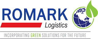 ROMARK LOGISTICS INCORPORATING GREEN SOLUTIONS FOR THE FUTURE logo