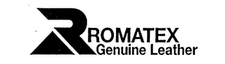 ROMATEX GENUINE LEATHER logo