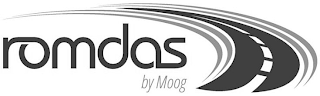 ROMDAS BY MOOG logo