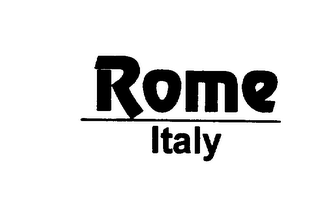 ROME ITALY logo