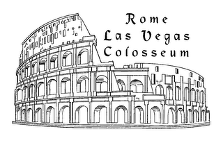 ROME LAS VEGAS COLOSSEUM logo