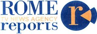 ROME REPORTS TV NEWS AGENCY R logo