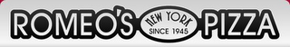 ROMEO'S NEW YORK PIZZA SINCE 1945 logo