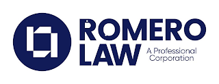 ROMERO LAW A PROFESSIONAL CORPORATION logo
