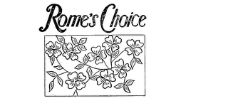 ROME'S CHOICE logo
