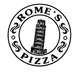 ROME'S PIZZA logo