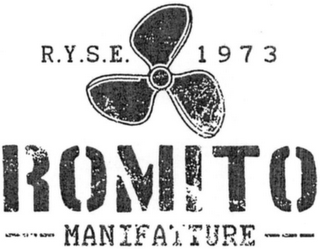 ROMITO MANIFATTURE R.Y.S.E. 1973 logo