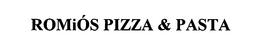 ROMIÓS PIZZA & PASTA logo