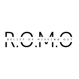 R.O.M.O RELIEF OF MISSING OUT logo
