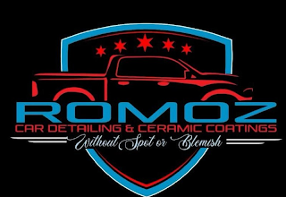 ROMOZ CAR DETAILING & CERAMIC COATINGS WITHOUT SPOT OR BLEMISH logo