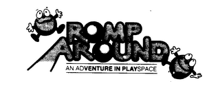 ROMP AROUND AN ADVENTURE IN PLAYSPACE logo