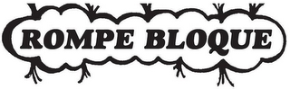 ROMPE BLOQUE logo
