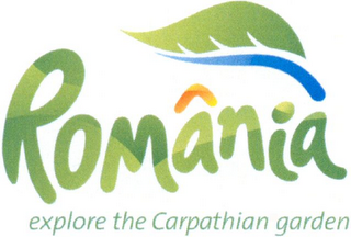 ROMÂNIA EXPLORE THE CARPATHIAN GARDEN logo