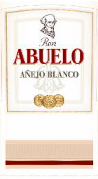 RON ABUELO AÑEJO BLANCO logo