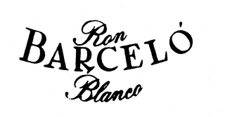 RON BARCELO BLANCO logo