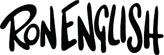 RON ENGLISH logo