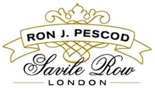 RON J. PESCOD SAVILE ROW LONDON logo
