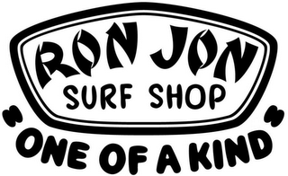 RON JON SURF SHOP "ONE OF A KIND" logo