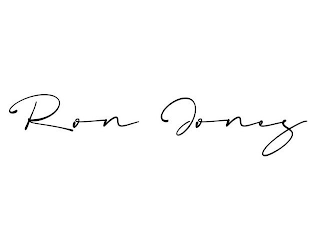 RON JONES logo