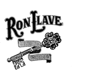 RON LLAVE KEYED TO YOUR TASTE logo