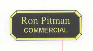 RON PITMAN COMMERCIAL logo