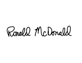 RONALD MCDONALD logo
