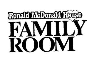 RONALD MCDONALD HOUSE FAMILY ROOM logo