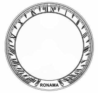 RONAMA IIII V VI VII VIII IX X XI II X I II III IIII V VI VII VIII logo