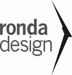 RONDA DESIGN logo